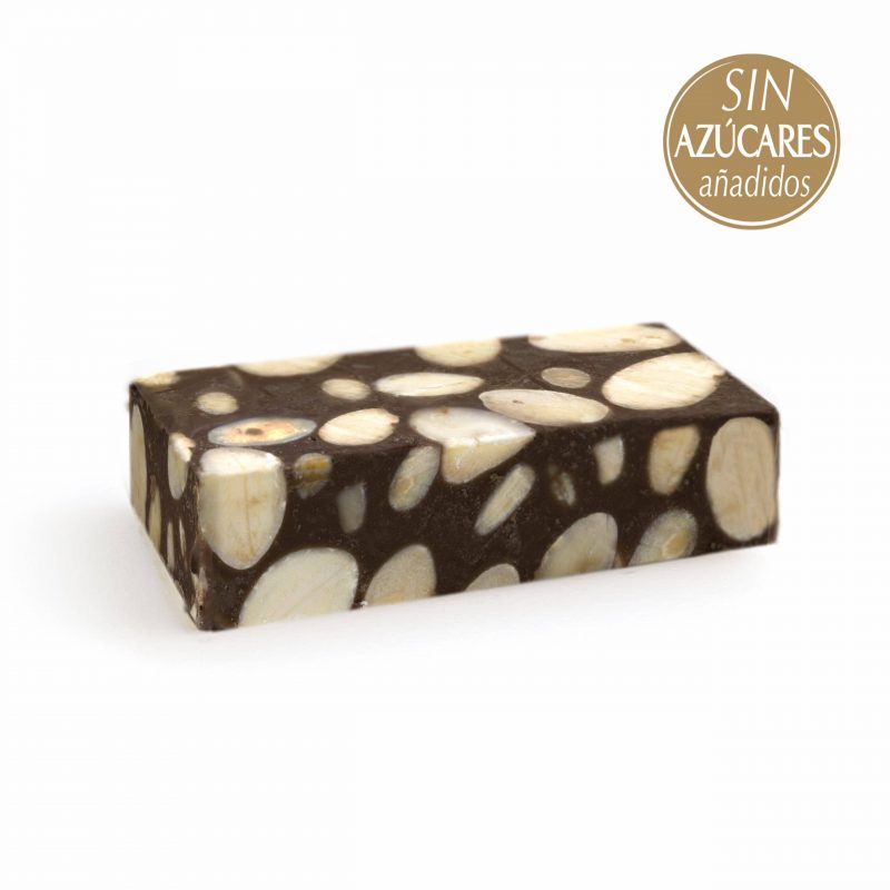 Porciones Turrón Chocolate Almendra sin azúcar - Image 2