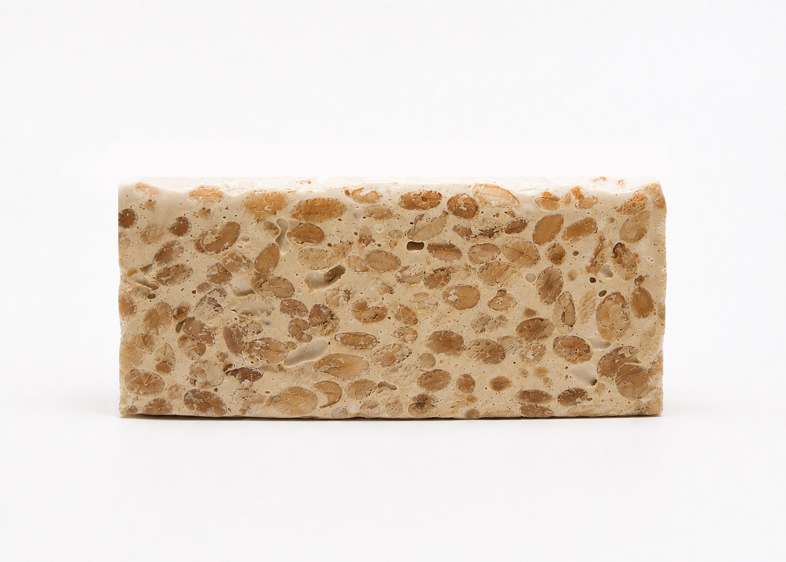 Bloque Turrón Artesanía Duro Almendra Calidad Suprema 300g - Imagen 3