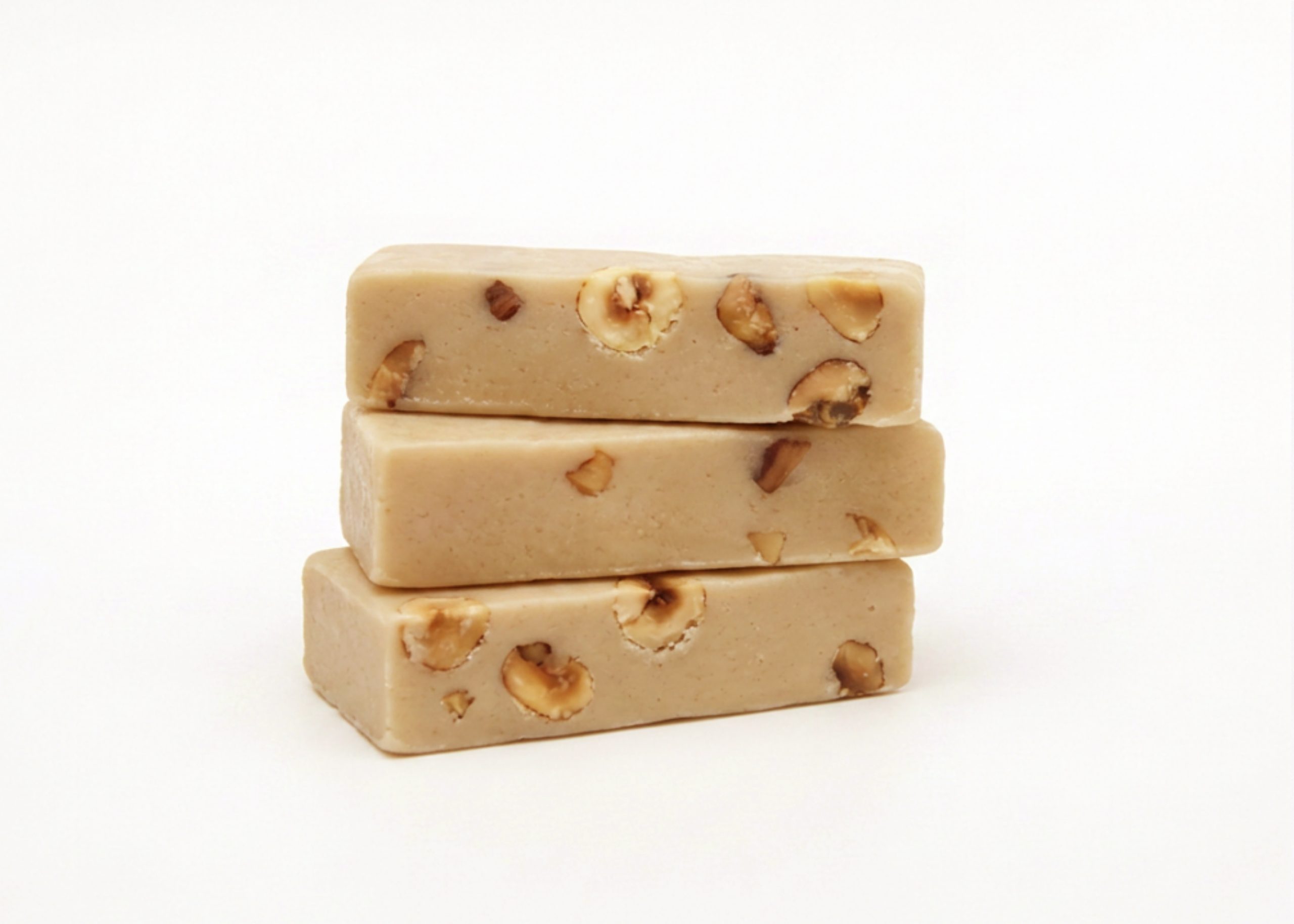 Bloque Turrón Artesanía Nata Avellana 300g - Imagen 4